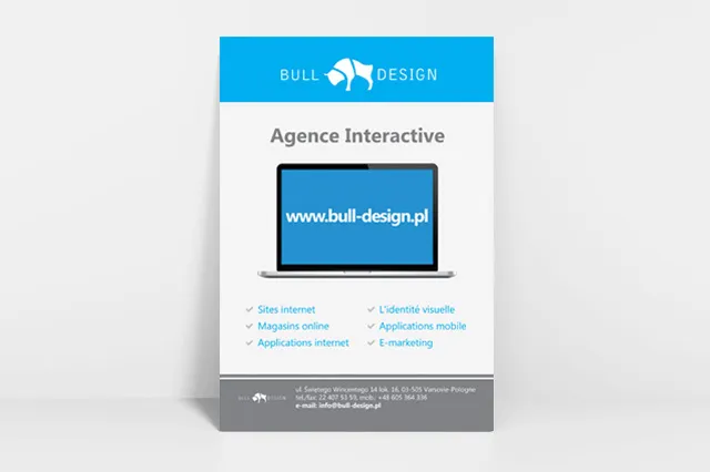 Ulotka - Bull Design