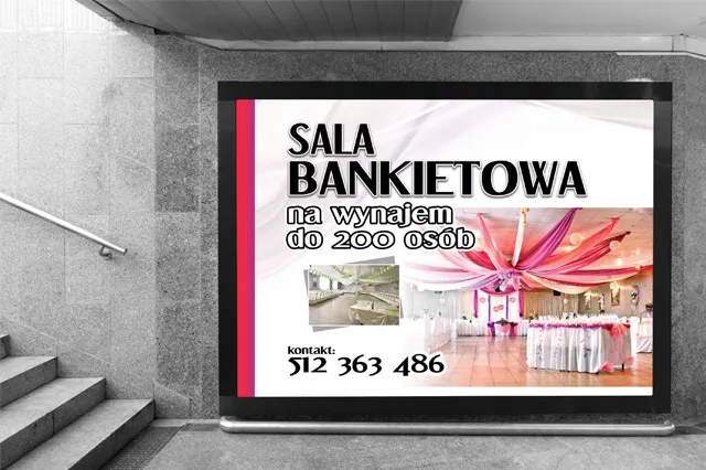 Baner reklamowy - Sala Bankietowa